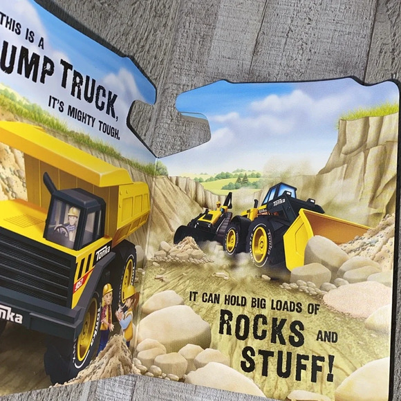 TONKA mighty dump truck hardback children’s small book - Picture 4 of 9
